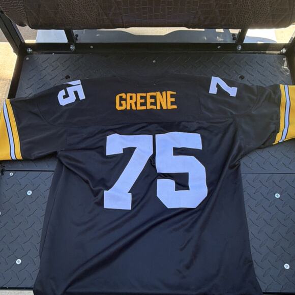 Mitchell & Ness Other - Mitchell & Ness Joe Greene #75 Pittsburgh Steelers Football Jersey Black Size 54